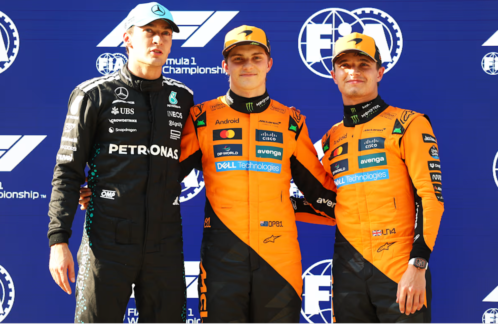 红牛车队鏖战梅赛德斯，诺里斯惊艳四座的简单介绍